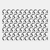 Enso Zen Circle Geschenkpapier Set (Vorderseite 3)