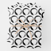 Enso Zen Circle Geschenkpapier Set (Beispiel)