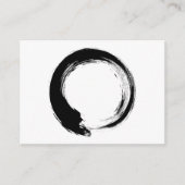 Enso Zen Circle Hinweiskarte (Vorderseite)