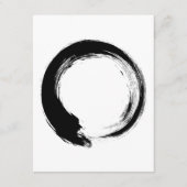 Enso Zen Circle Hinweiskarte (Vorderseite)