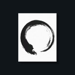Enso Zen Circle Leinwanddruck<br><div class="desc">Zen Spirit & Enso,  Zen Circles. Enso ist ein japanisches Wort,  das "Kreis" bedeutet,  und ein Begriff,  das eng mit Zen verbunden ist. Es symbolisiert das Absolute,  die Erleuchtung,  die Kraft,  die Eleganz,  das Universum und das Leere; es kann auch die japanische Ästhetik selbst symbolisieren.</div>