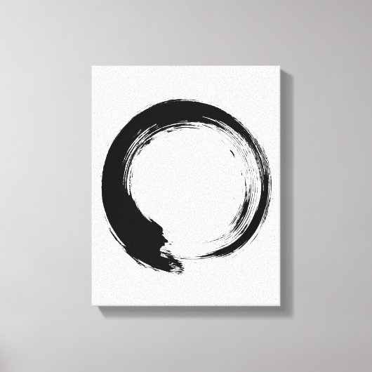 Enso Zen Circle Leinwanddruck (Vorderseite)