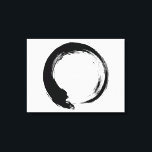 Enso Zen Circle Leinwanddruck<br><div class="desc">Zen Spirit & Enso,  Zen Circles. Enso ist ein japanisches Wort,  das "Kreis" bedeutet,  und ein Begriff,  das eng mit Zen verbunden ist. Es symbolisiert das Absolute,  die Erleuchtung,  die Kraft,  die Eleganz,  das Universum und das Leere; es kann auch die japanische Ästhetik selbst symbolisieren.</div>