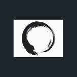 Enso Zen Circle Leinwanddruck<br><div class="desc">Zen Spirit & Enso,  Zen Circles. Enso ist ein japanisches Wort,  das "Kreis" bedeutet,  und ein Begriff,  das eng mit Zen verbunden ist. Es symbolisiert das Absolute,  die Erleuchtung,  die Kraft,  die Eleganz,  das Universum und das Leere; es kann auch die japanische Ästhetik selbst symbolisieren.</div>