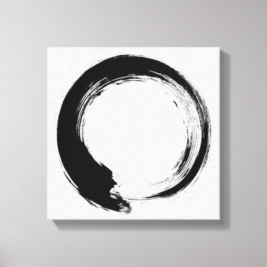 Enso Zen Circle Leinwanddruck (Vorderseite)