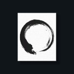 Enso Zen Circle Leinwanddruck<br><div class="desc">Zen Spirit & Enso,  Zen Circles. Enso ist ein japanisches Wort,  das "Kreis" bedeutet,  und ein Begriff,  das eng mit Zen verbunden ist. Es symbolisiert das Absolute,  die Erleuchtung,  die Kraft,  die Eleganz,  das Universum und das Leere; es kann auch die japanische Ästhetik selbst symbolisieren.</div>