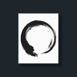 Enso Zen Circle Leinwanddruck<br><div class="desc">Zen Spirit & Enso,  Zen Circles. Enso ist ein japanisches Wort,  das "Kreis" bedeutet,  und ein Begriff,  das eng mit Zen verbunden ist. Es symbolisiert das Absolute,  die Erleuchtung,  die Kraft,  die Eleganz,  das Universum und das Leere; es kann auch die japanische Ästhetik selbst symbolisieren.</div>