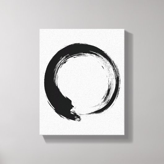 Enso Zen Circle Leinwanddruck (Vorderseite)