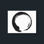 Enso Zen Circle Leinwanddruck<br><div class="desc">Zen Spirit & Enso,  Zen Circles. Enso ist ein japanisches Wort,  das "Kreis" bedeutet,  und ein Begriff,  das eng mit Zen verbunden ist. Es symbolisiert das Absolute,  die Erleuchtung,  die Kraft,  die Eleganz,  das Universum und das Leere; es kann auch die japanische Ästhetik selbst symbolisieren.</div>