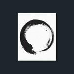 Enso Zen Circle Leinwanddruck<br><div class="desc">Zen Spirit & Enso,  Zen Circles. Enso ist ein japanisches Wort,  das "Kreis" bedeutet,  und ein Begriff,  das eng mit Zen verbunden ist. Es symbolisiert das Absolute,  die Erleuchtung,  die Kraft,  die Eleganz,  das Universum und das Leere; es kann auch die japanische Ästhetik selbst symbolisieren.</div>