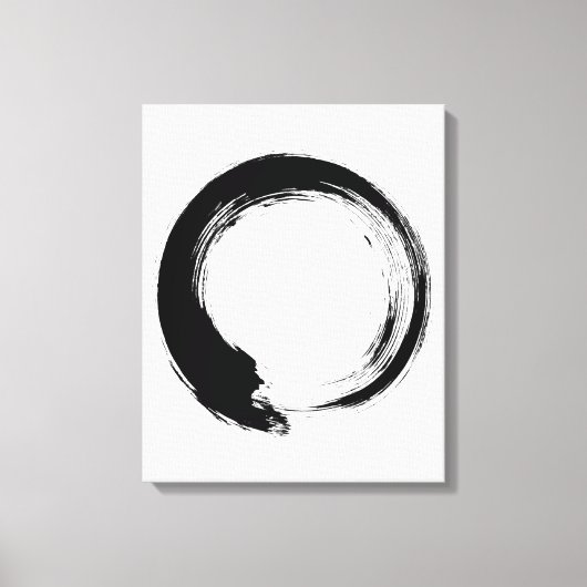 Enso Zen Circle Leinwanddruck (Vorderseite)