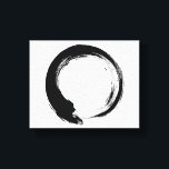 Enso Zen Circle Leinwanddruck<br><div class="desc">Zen Spirit & Enso,  Zen Circles. Enso ist ein japanisches Wort,  das "Kreis" bedeutet,  und ein Begriff,  das eng mit Zen verbunden ist. Es symbolisiert das Absolute,  die Erleuchtung,  die Kraft,  die Eleganz,  das Universum und das Leere; es kann auch die japanische Ästhetik selbst symbolisieren.</div>