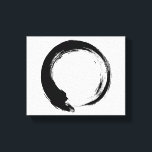 Enso Zen Circle Leinwanddruck<br><div class="desc">Zen Spirit & Enso,  Zen Circles. Enso ist ein japanisches Wort,  das "Kreis" bedeutet,  und ein Begriff,  das eng mit Zen verbunden ist. Es symbolisiert das Absolute,  die Erleuchtung,  die Kraft,  die Eleganz,  das Universum und das Leere; es kann auch die japanische Ästhetik selbst symbolisieren.</div>