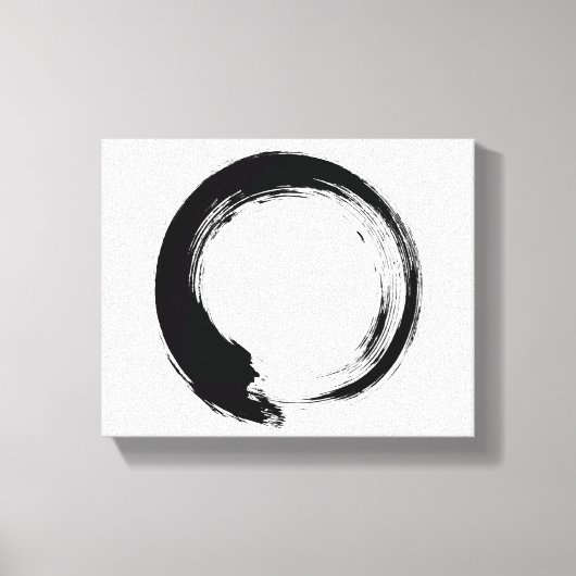 Enso Zen Circle Leinwanddruck (Vorderseite)