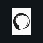 Enso Zen Circle Leinwanddruck<br><div class="desc">Zen Spirit & Enso,  Zen Circles. Enso ist ein japanisches Wort,  das "Kreis" bedeutet,  und ein Begriff,  das eng mit Zen verbunden ist. Es symbolisiert das Absolute,  die Erleuchtung,  die Kraft,  die Eleganz,  das Universum und das Leere; es kann auch die japanische Ästhetik selbst symbolisieren.</div>