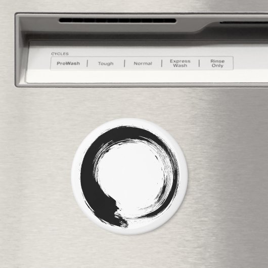 Enso Zen Circle Magnet (In Situ (Geschirrspüler))