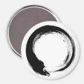 Enso Zen Circle Magnet (Vorderseite/Rückseite)