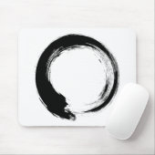 Enso Zen Circle Mousepad (Mit Mouse)