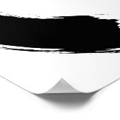 Enso Zen Circle Poster (Ecke)