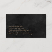 Enso Zen Circle Sakura Tree - Pearl Blossom Visitenkarte (Rückseite)