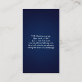 Enso Zen Circle Sakura Tremola - Pastel Blossom Visitenkarte (Rückseite)