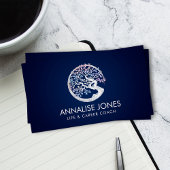 Enso Zen Circle Sakura Tremola - Pastellblume Visitenkarte