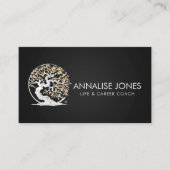 Enso Zen Circle Sakura Tremola Visitenkarte (Vorderseite)