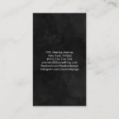 Enso Zen Circle Sakura Tremola Visitenkarte (Rückseite)