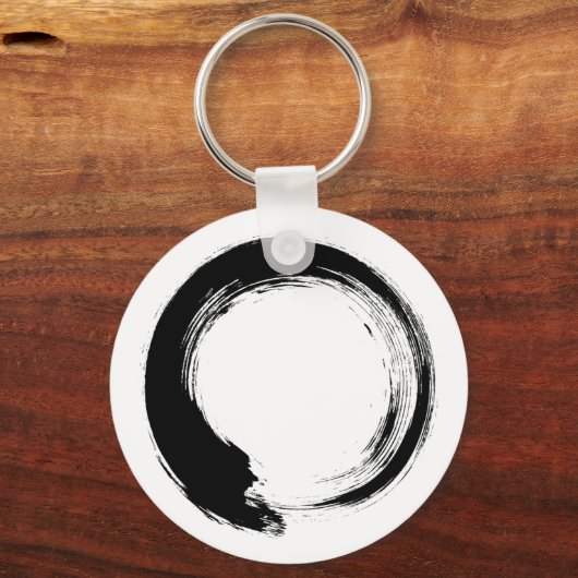 Enso Zen Circle Schlüsselanhänger (Vorderseite)