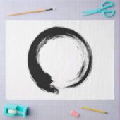 Enso Zen Circle Seidenpapier (Basteln)