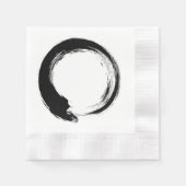 Enso Zen Circle Serviette (Vorderseite)
