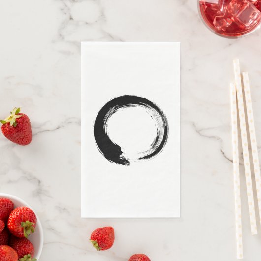 Enso Zen Circle Serviette (Beispiel)