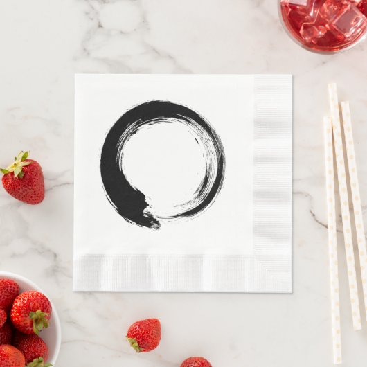 Enso Zen Circle Serviette (Beispiel)