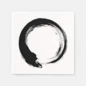 Enso Zen Circle Serviette (Vorderseite)