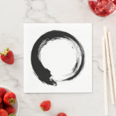 Enso Zen Circle Serviette (Beispiel)