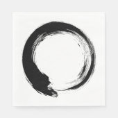 Enso Zen Circle Serviette (Vorderseite)