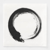 Enso Zen Circle Serviette (Vorderseite)