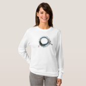 Enso - Zen-Energie - sumi-e T-Shirt (Vorne ganz)