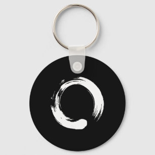 Enso, Zen, Kreis, Buddha Meditation Japan Kalligra Schlüsselanhänger