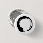 Enso Zen-Kreis Button (Vorne & Hinten)
