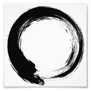 Enso Zen-Kreis Fotodruck