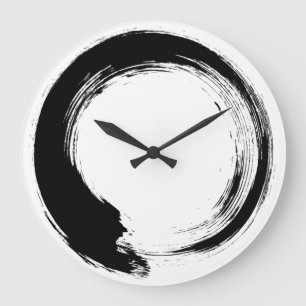 Enso Zen-Kreis Große Wanduhr