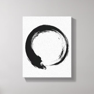 Enso Zen-Kreis Leinwanddruck
