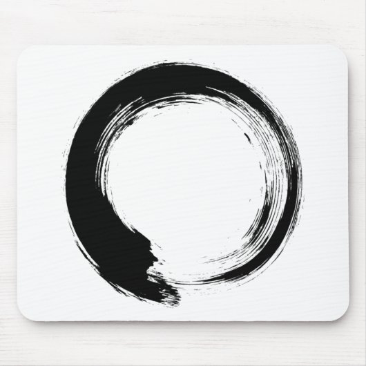 Enso Zen-Kreis Mousepad (Vorne)