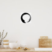 Enso Zen-Kreis Poster (Küche)