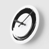 Enso Zen-Kreis Runde Wanduhr (Winkel)