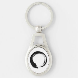 Enso Zen Kreis Schlüsselanhänger