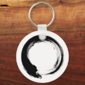 Enso Zen-Kreis Schlüsselanhänger (Vorderseite)