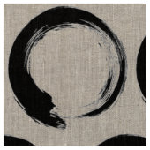 Enso Zen-Kreis Stoff (Nahaufnahme)