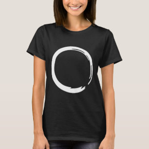 Enso, Zen, Kreis, Symbol, Buddhismus, Buddha, Medi T-Shirt